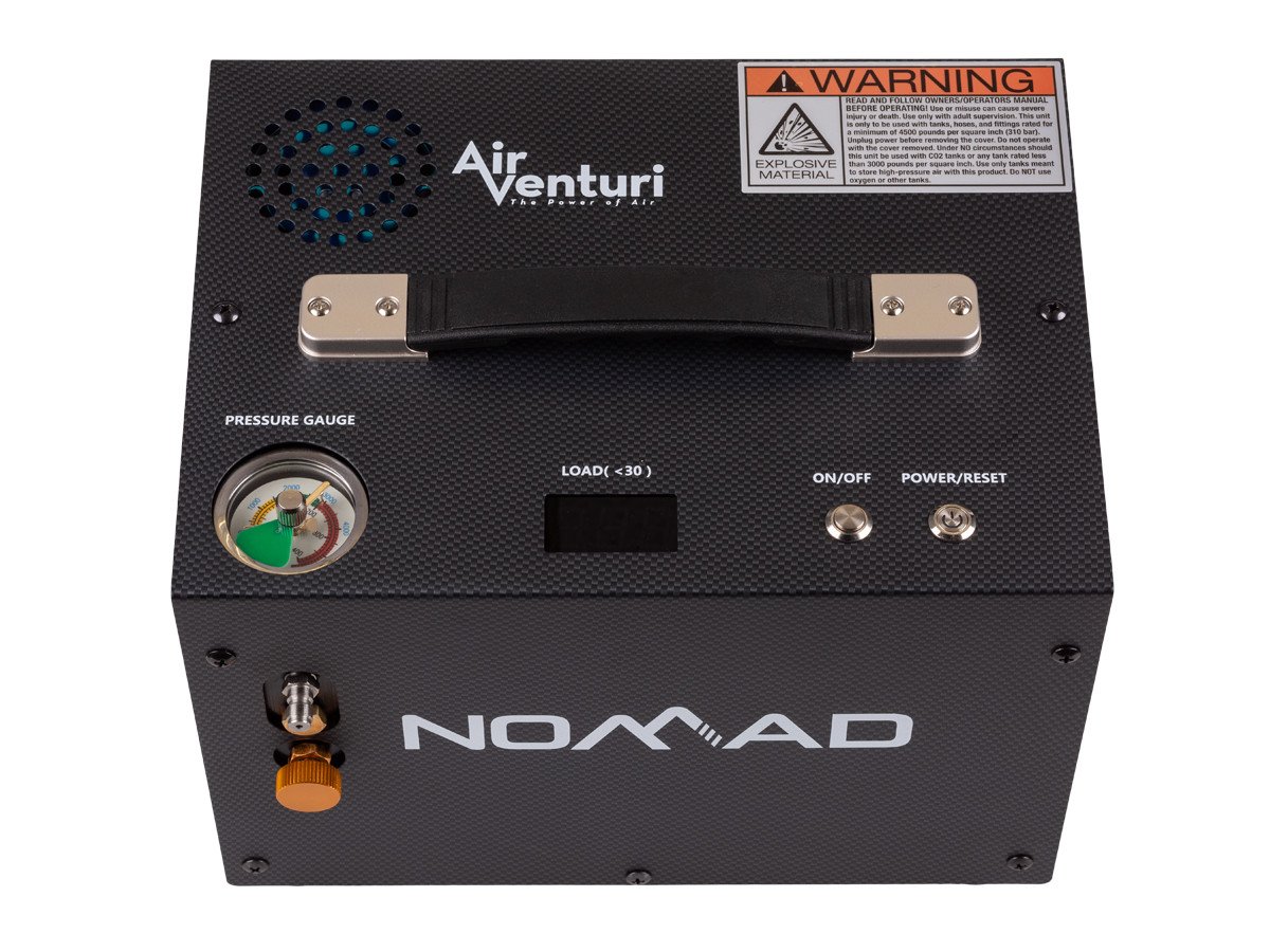 Air Venturi Nomad III Portable Compressor 4500 PSI - Image 5